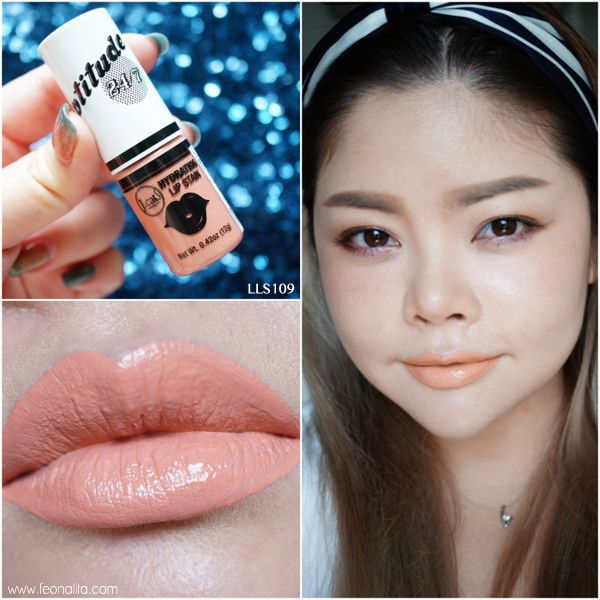 Color Swatch J.Cat Beauty Liptitude 24/7 Hydrating Lip Stain ลิป